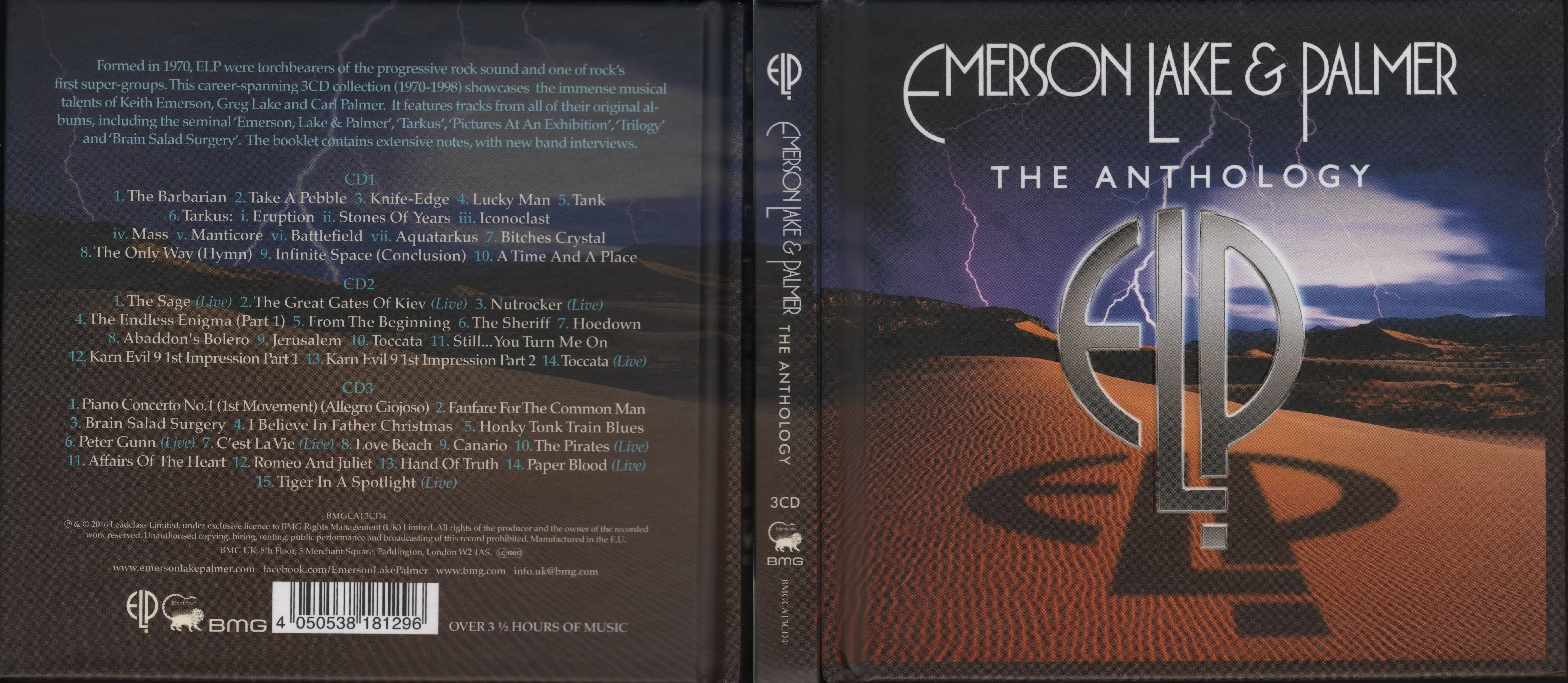 Emerson, Lake and Palmer The Anthology [vkandak aus]
